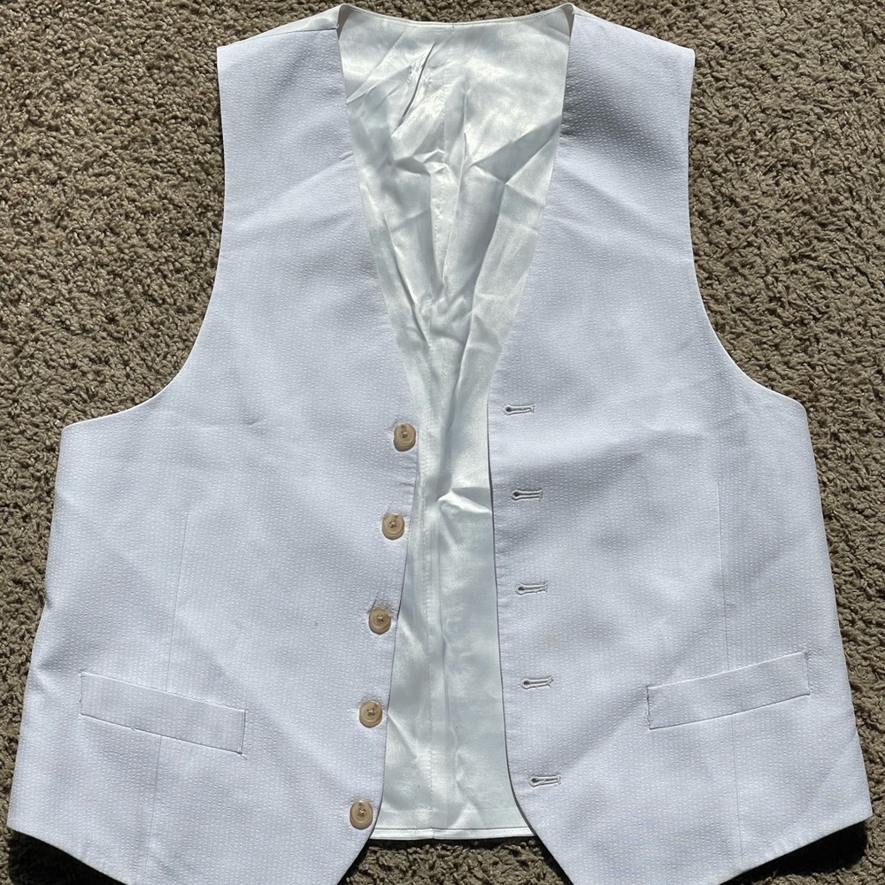 2 Piece All White Ralph Lauren Suit